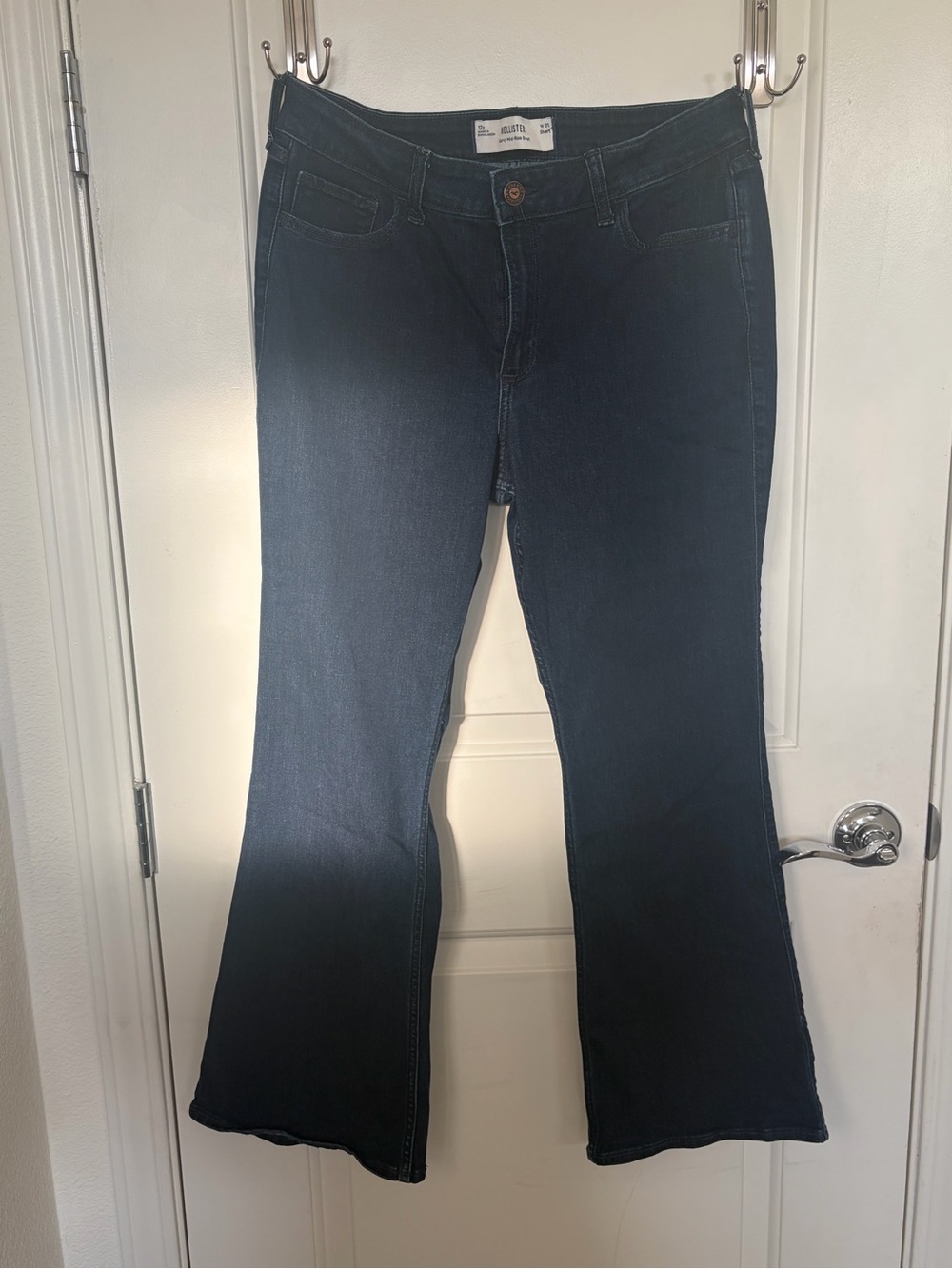 Hollister curvy mid rise bootcut jeans